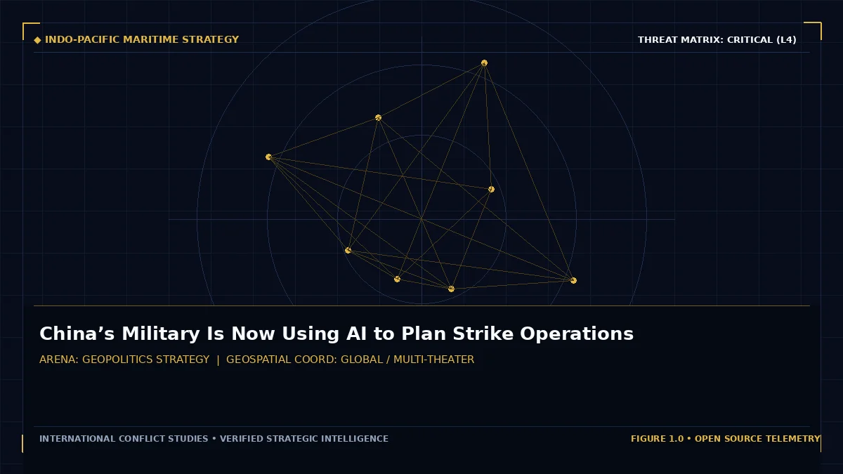 China’s Military Is Now Using AI to Plan Strike Operations - Tactical intelligence visual and operational telemetry