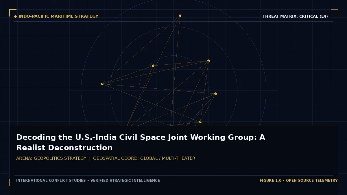 Decoding the U.S.-India Civil Space Joint Working Group: A Realist Deconstruction - Tactical intelligence visual and operational telemetry