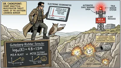 Forensic Debunk: The Israeli Strike & The "Earthquake Bomb" Myth