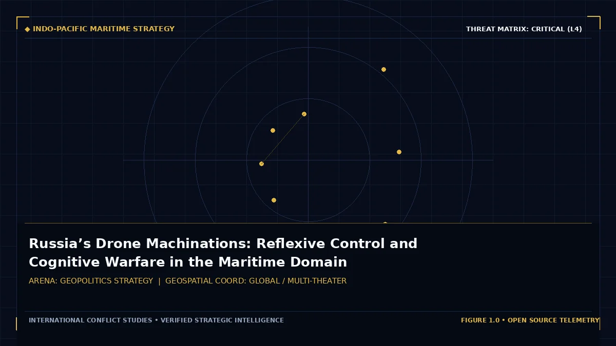 Russia’s Drone Machinations: Reflexive Control and Cognitive Warfare in the Maritime Domain - Tactical intelligence visual and operational telemetry