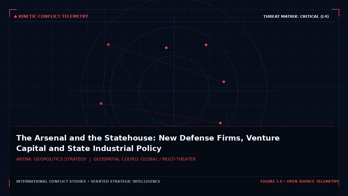 The Arsenal and the Statehouse: New Defense Firms, Venture Capital and State Industrial Policy - Tactical intelligence visual and operational telemetry