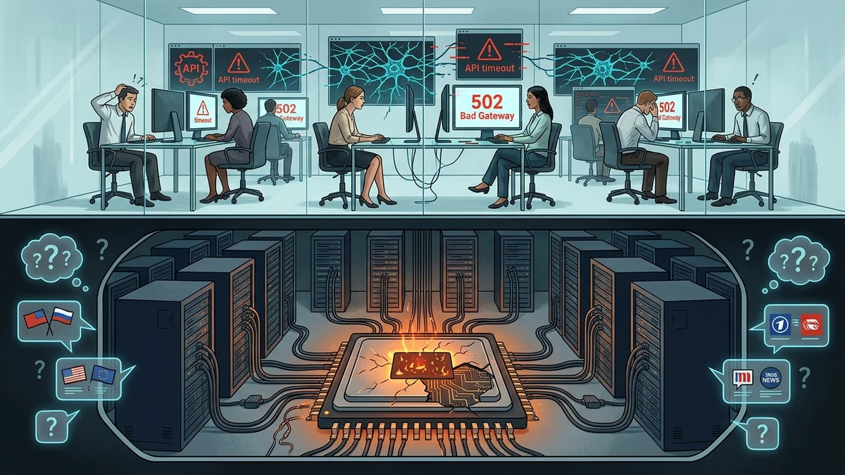 The Cognitive Chokepoint: What Simultaneous AI Outages Reveal About Critical Infrastructure Vulnerabilities - Tactical intelligence visual and operational telemetry