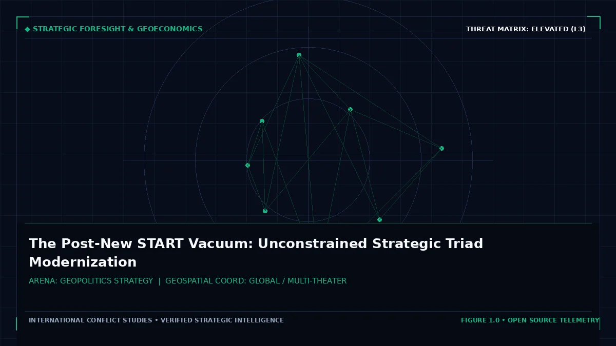 The Post-New START Vacuum: Unconstrained Strategic Triad Modernization - Tactical intelligence visual and operational telemetry